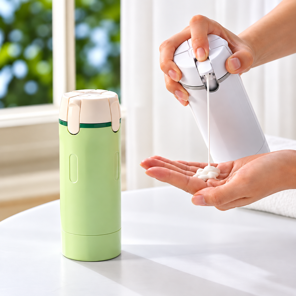 AIRA™ 4-in-1 Travel Dispenser
